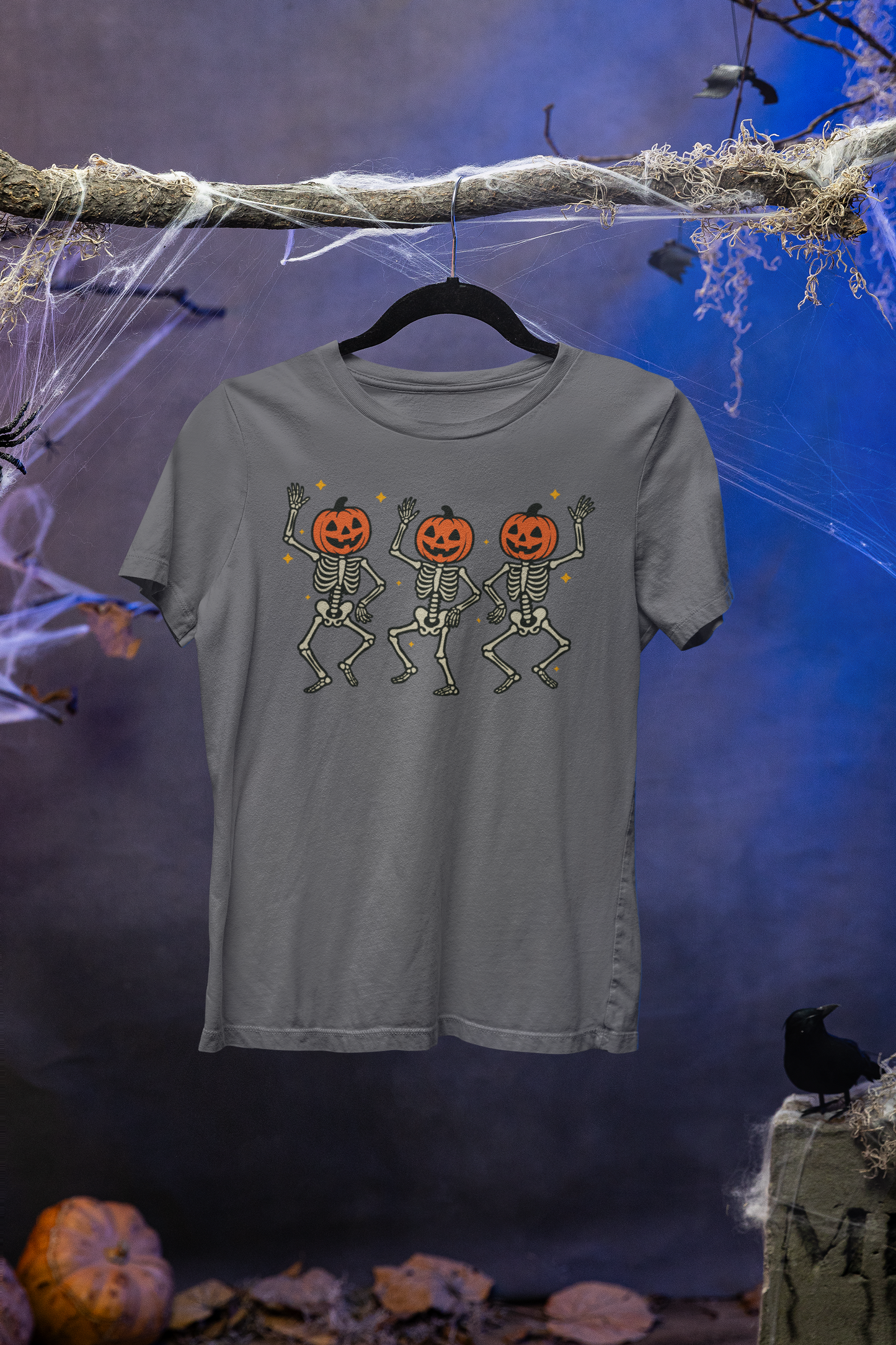 Skeleton dance halloween T-shirt