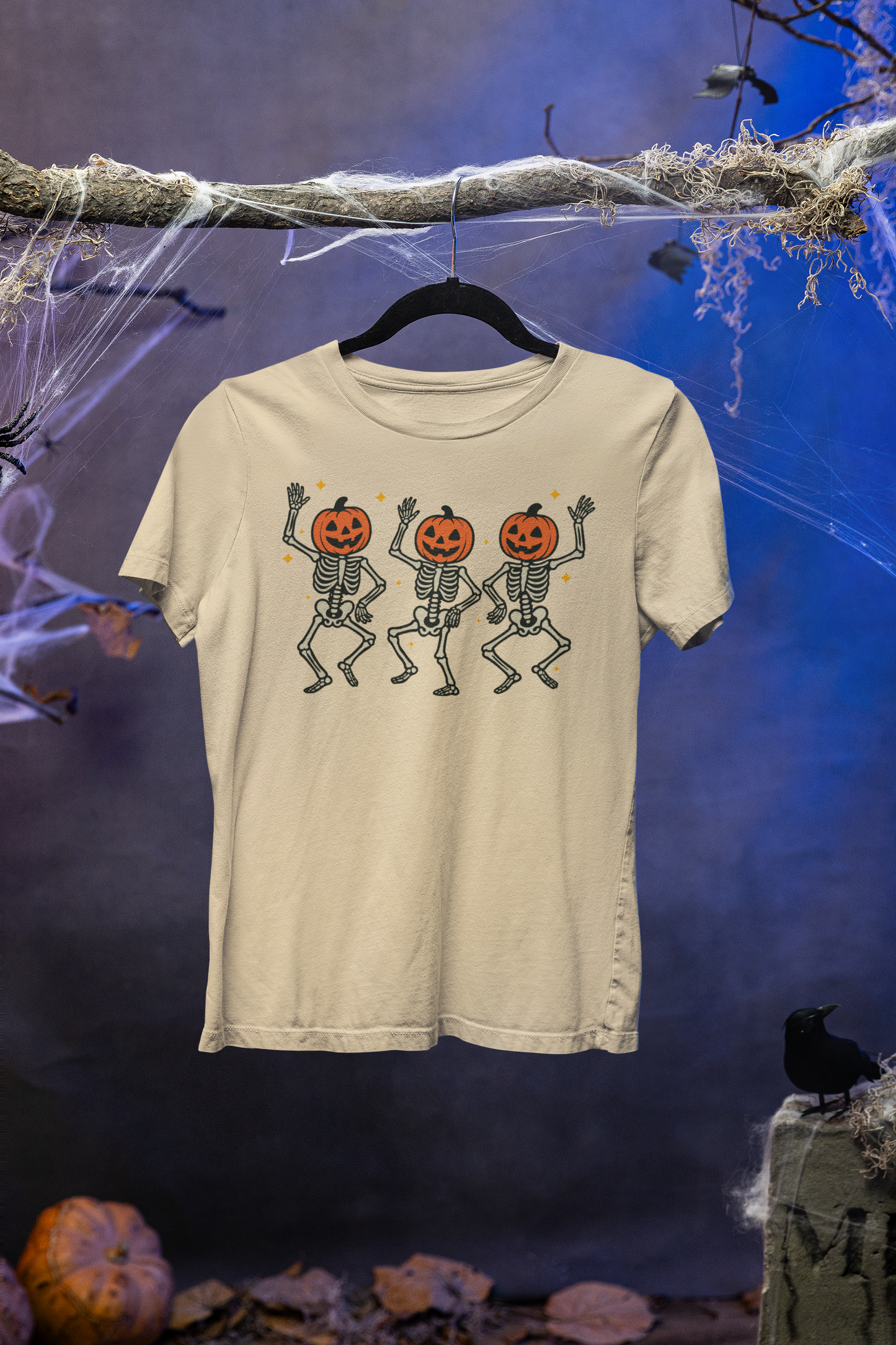 Skeleton dance halloween T-shirt