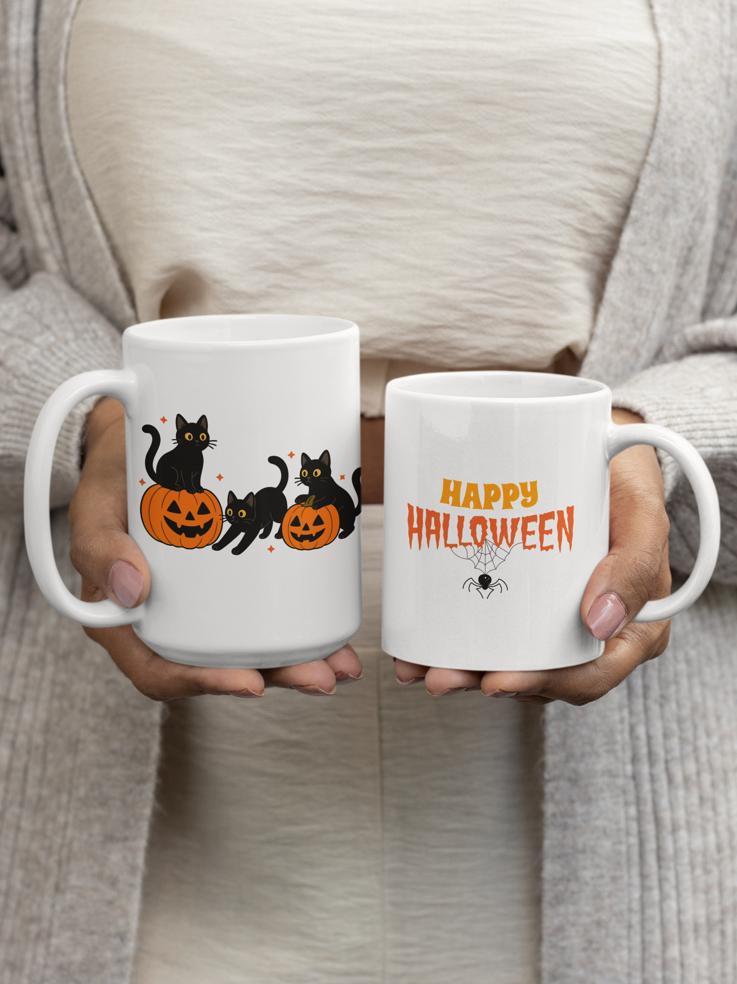 Ceramic Mug Happy Halloween