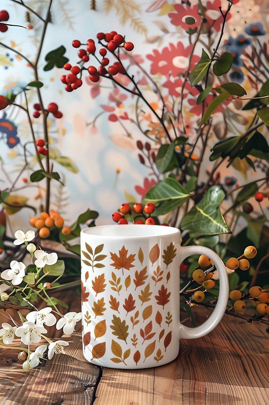 Ceramic Mug Fall Season