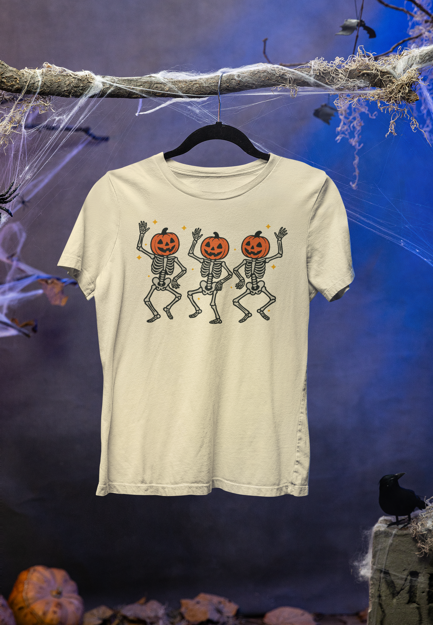 Skeleton dance halloween T-shirt