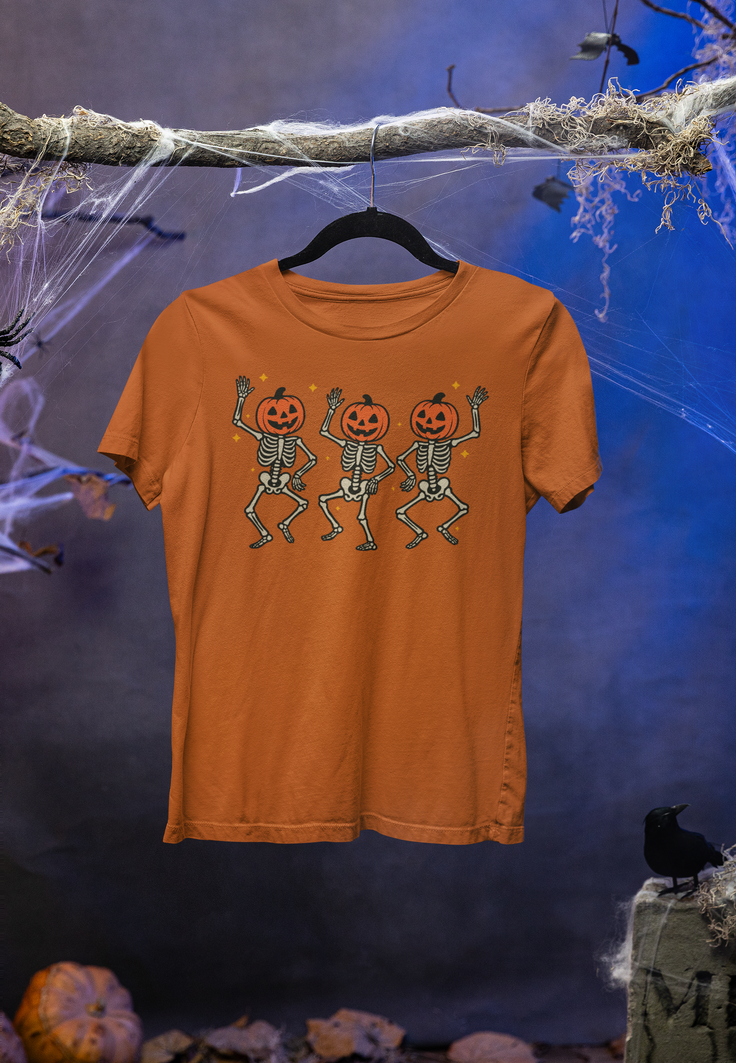 Skeleton dance halloween T-shirt
