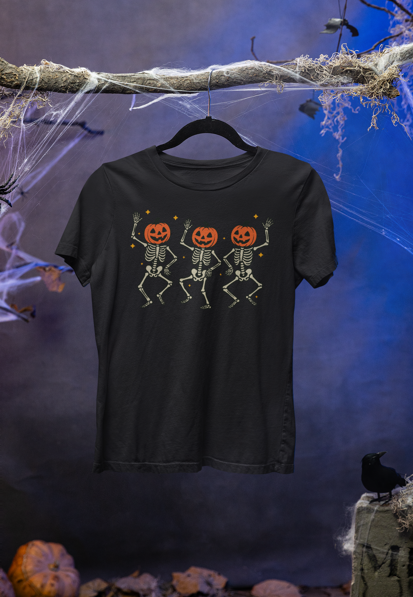 Skeleton dance halloween T-shirt