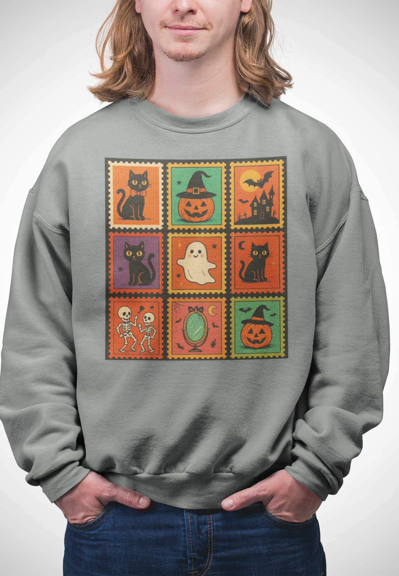 Cats Halloween Sweatshirt