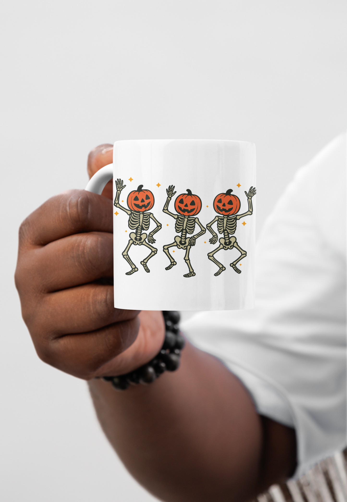 Skeletons Ceramic Mug - Halloween