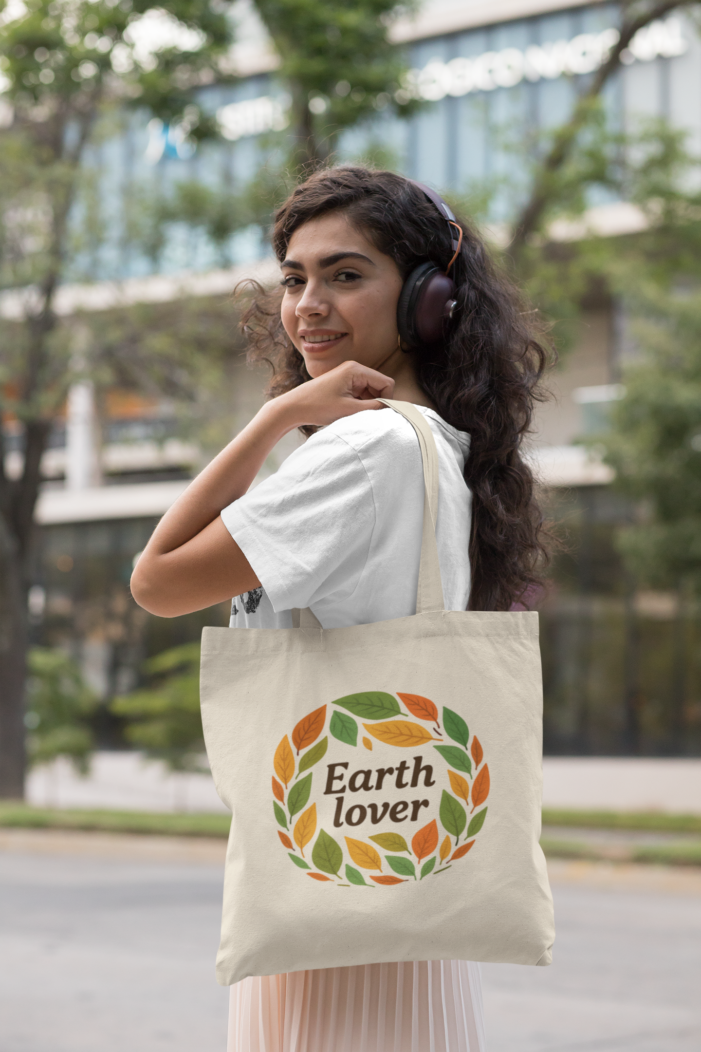Earth Lover Cotton Tote Bag