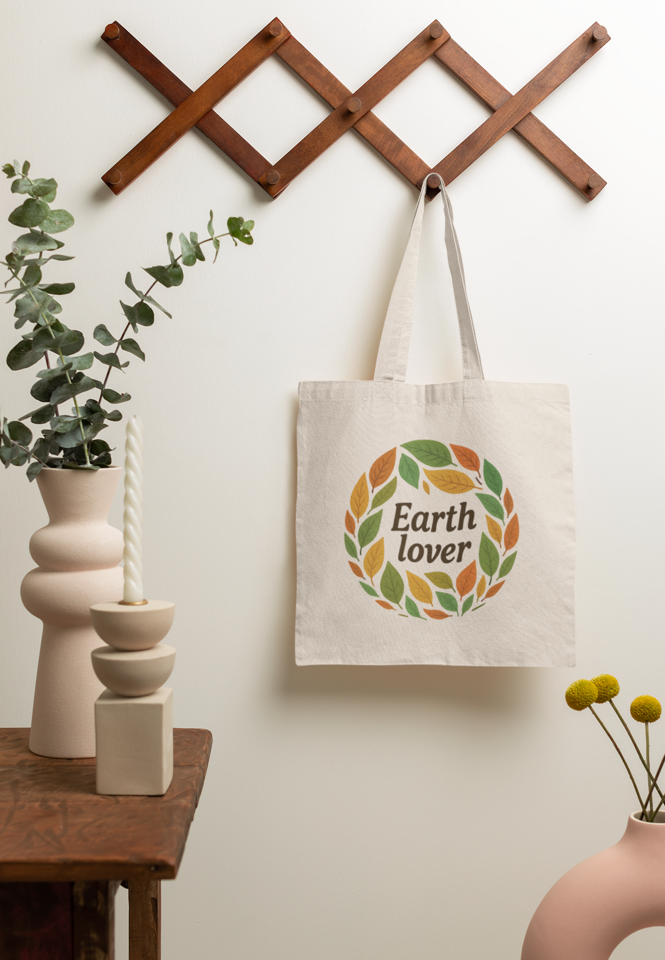 Earth Lover Cotton Tote Bag