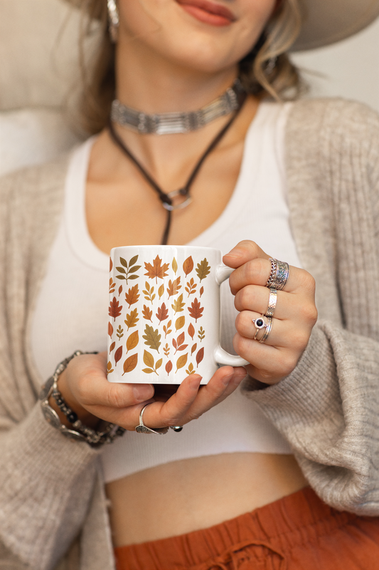 Ceramic Mug Fall Season