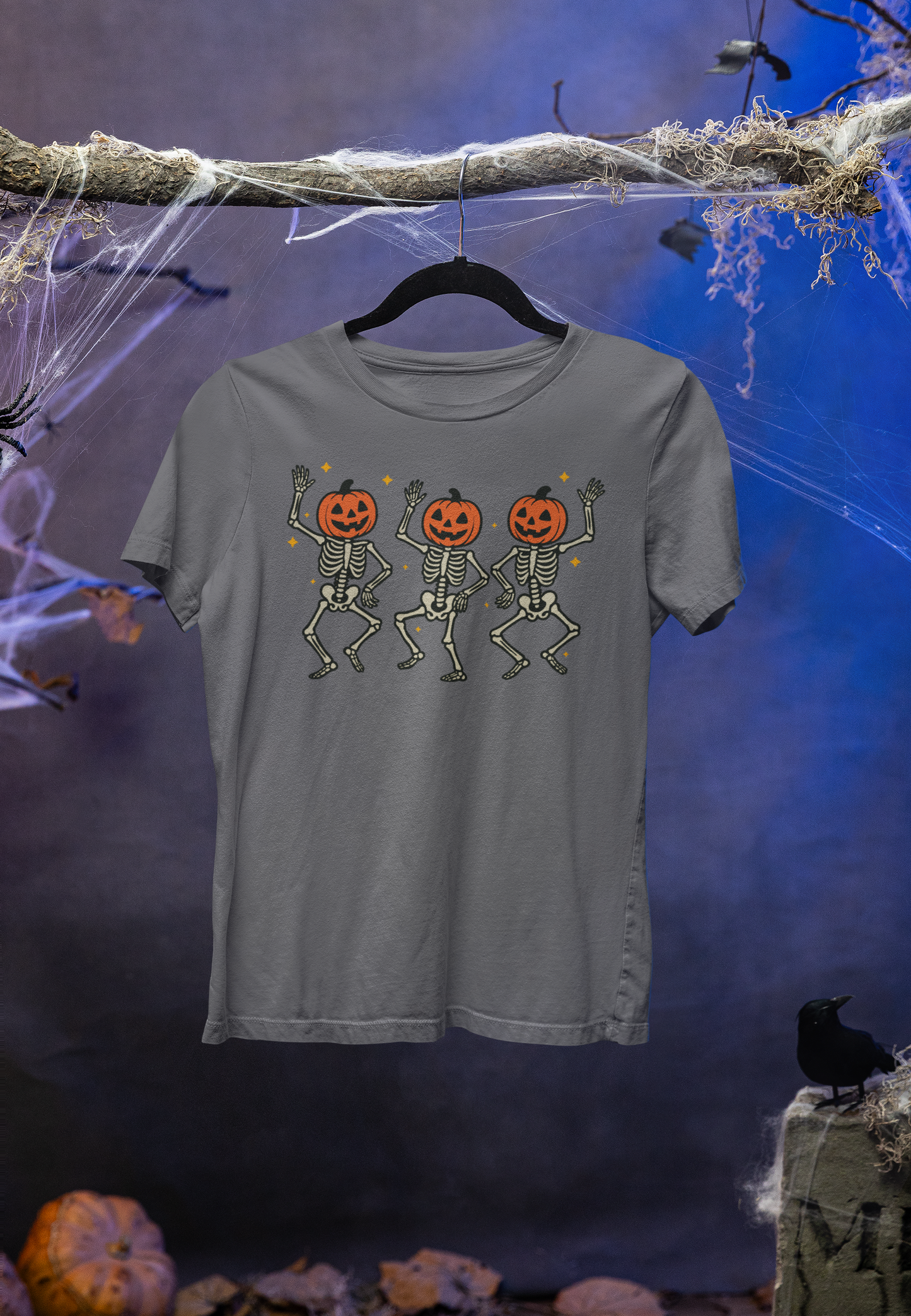 Skeleton dance halloween T-shirt