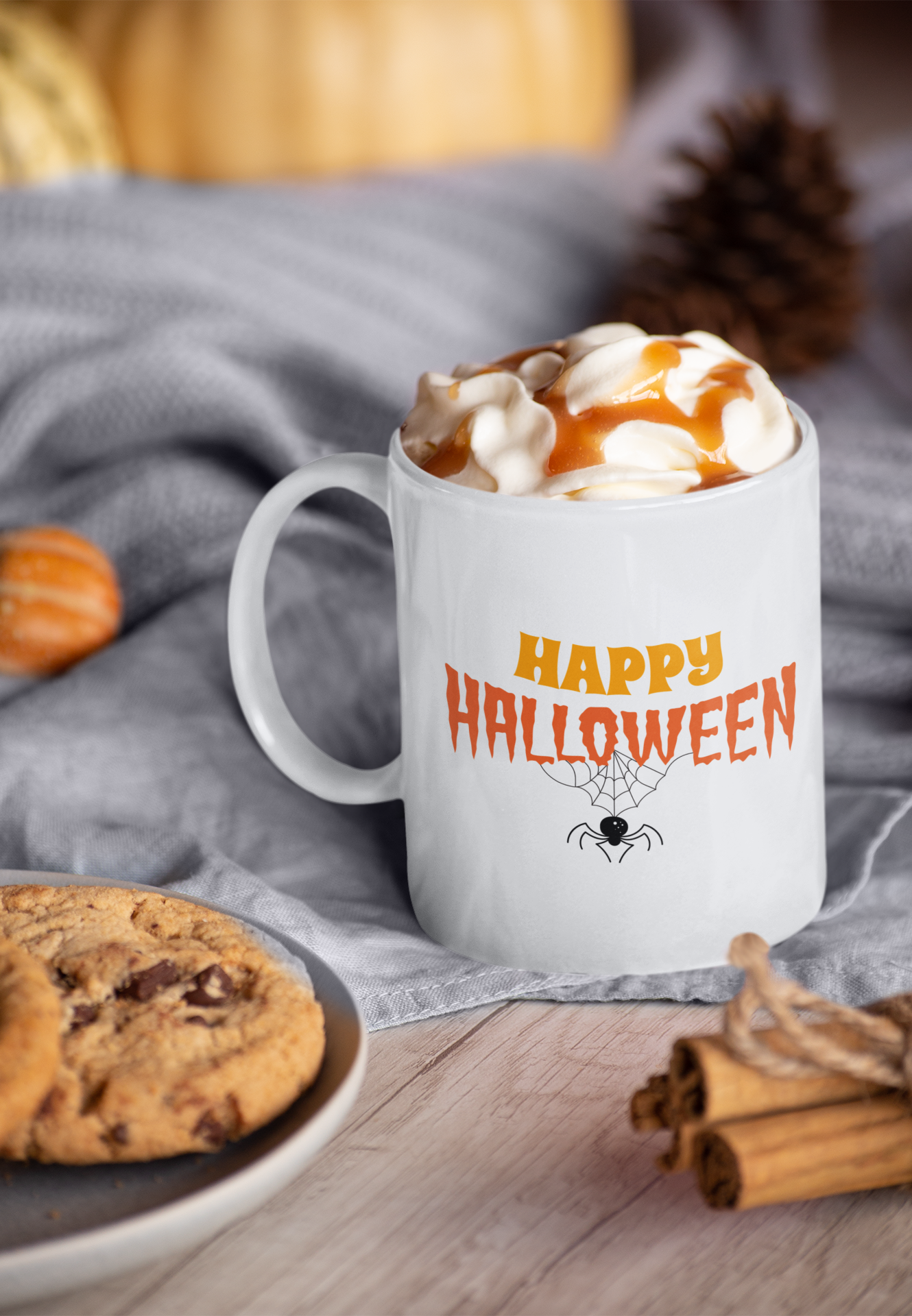 Ceramic Mug Happy Halloween