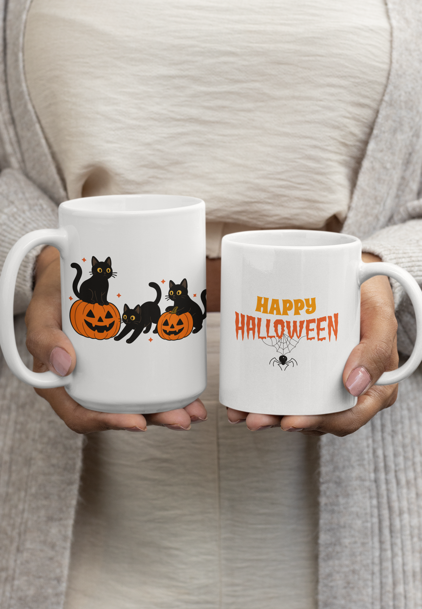Ceramic Mug Happy Halloween