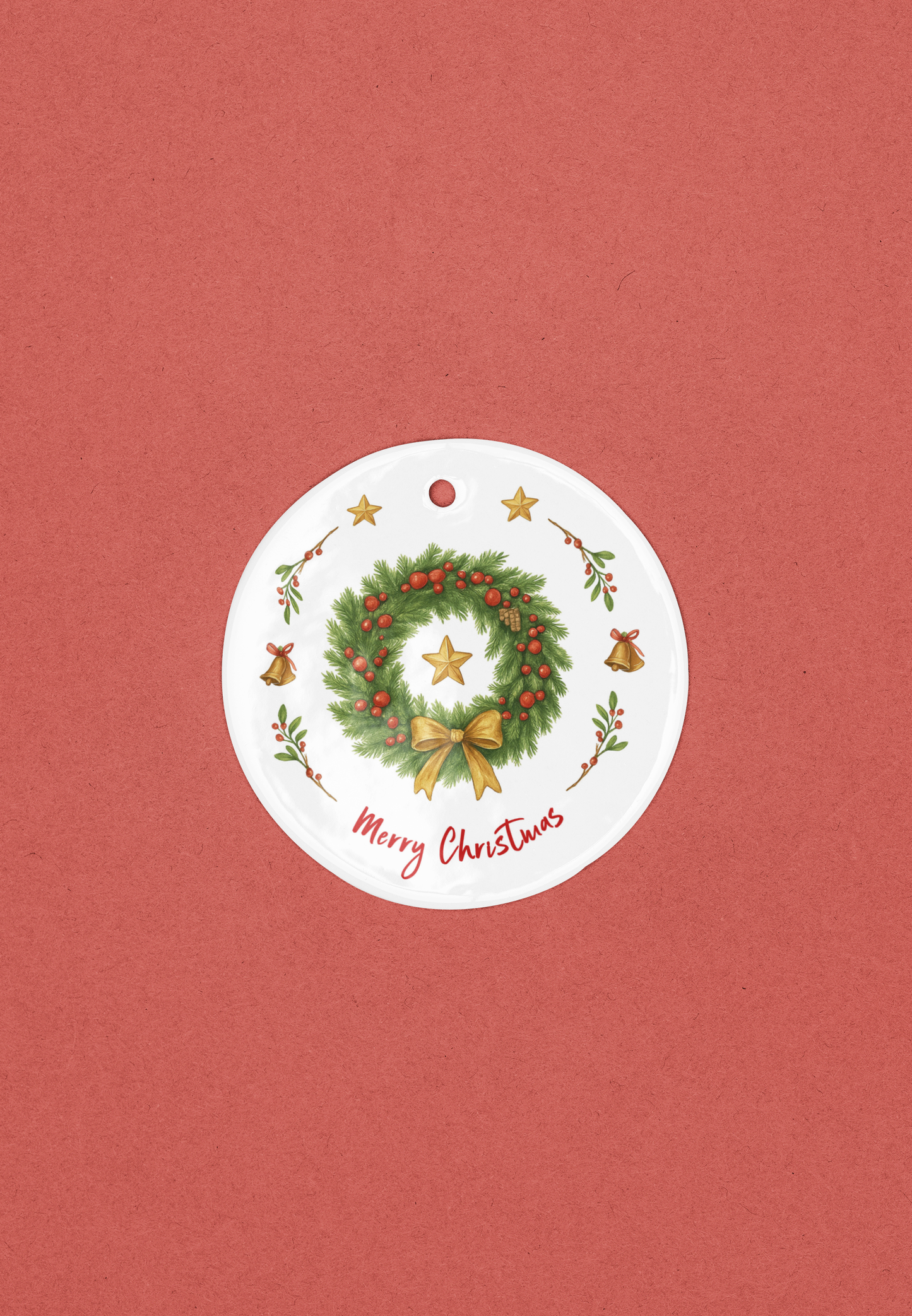 Christmas Ceramic Ornament