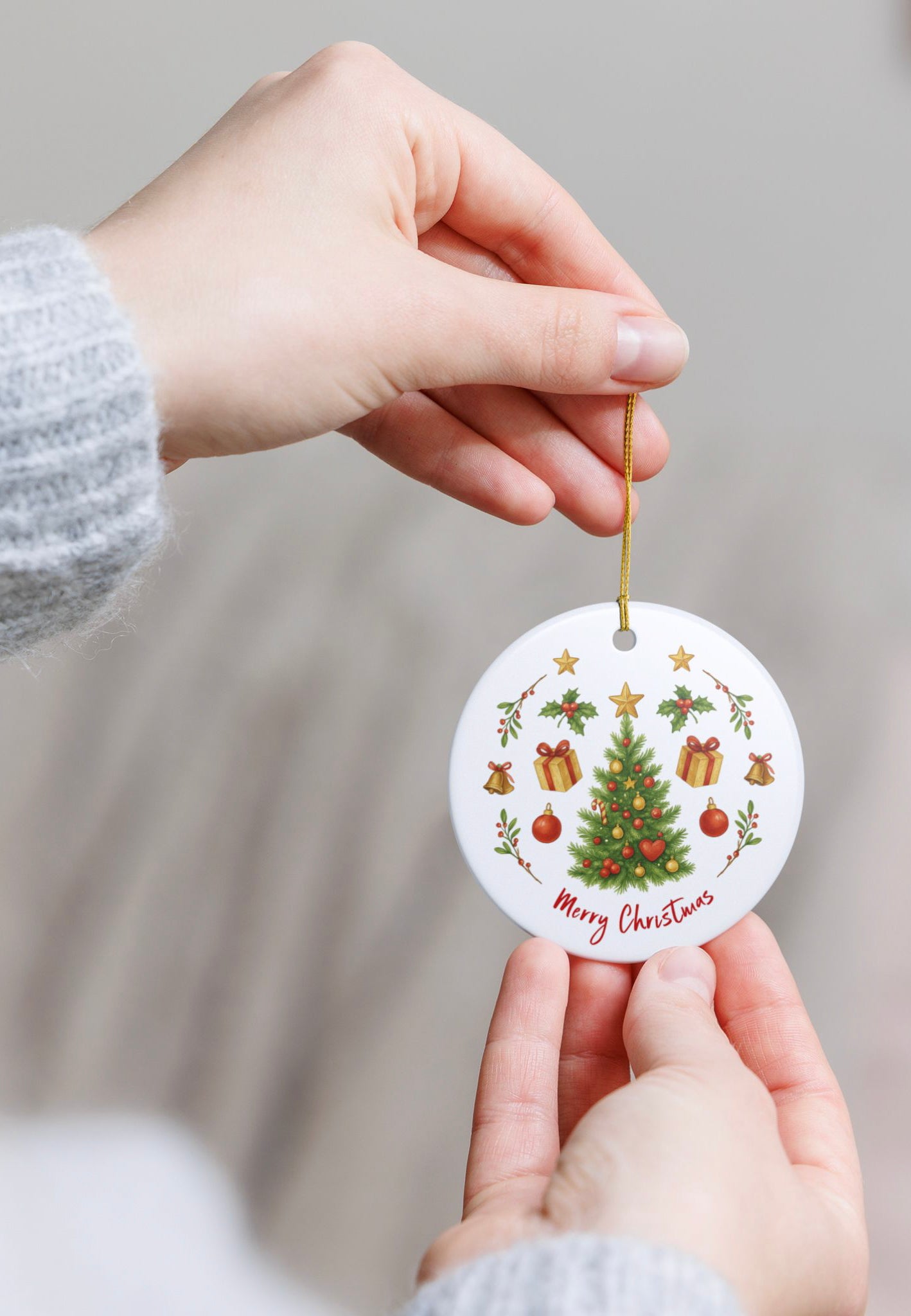 Christmas Ceramic Ornament