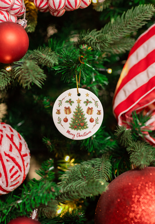 Christmas Ceramic Ornament